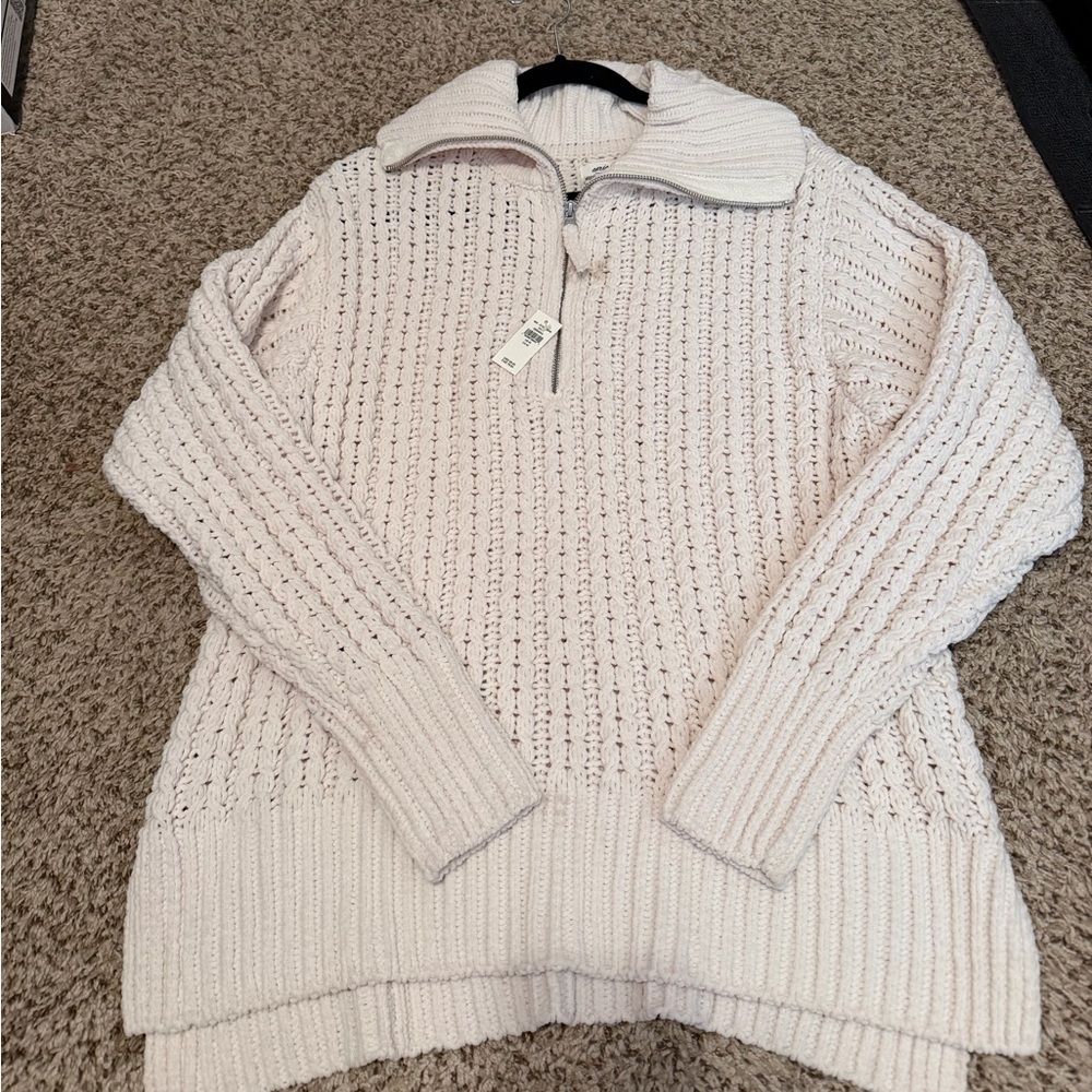 NWT Aerie quarter zip